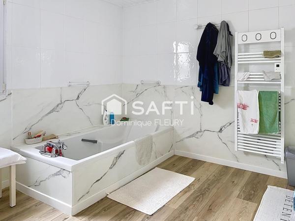 Maison de 160m² sur un terrain de 1043m²