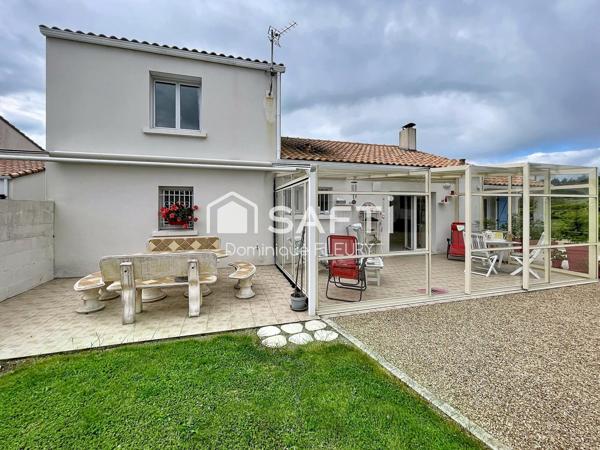 Maison de 160m² sur un terrain de 1043m²