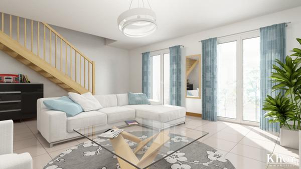 A 5 MIN DE L'UNIVERSITE - LES ALLÉES DE LA HALLONNIÈRE - MAISON4P - JARDIN