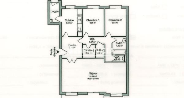 À vendre Appartement 4 pièces 85.78 m² - Aix-en-provence 13100