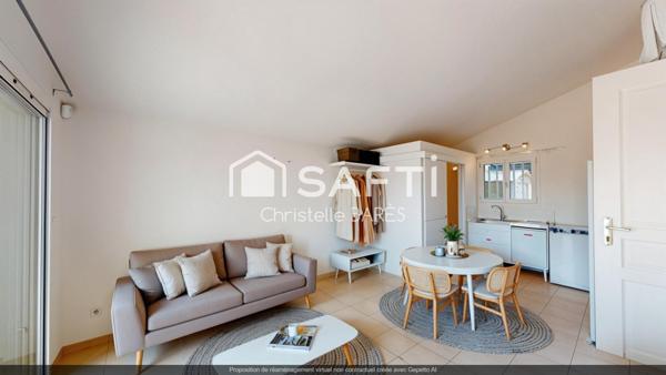 Maison indépendante 4 chambres- piscine- au calme absolu