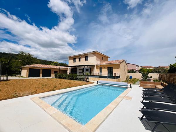 Maison individuelle T6 de 165m² + Garage 90m² Piscine - PEYRUIS