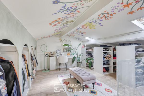 Maison de village esprit contemporain et plages à pieds