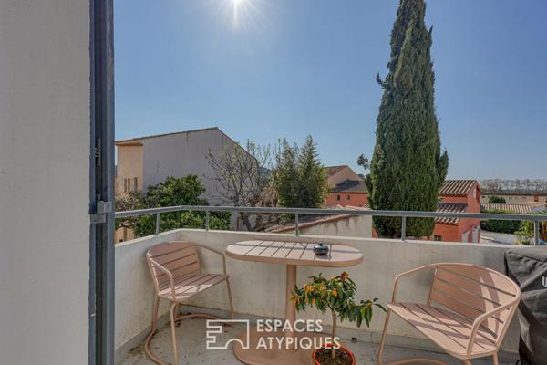 Maison de village esprit contemporain et plages à pieds