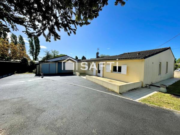 Maison ancienne de plein pied à rénover dans un secteur calme