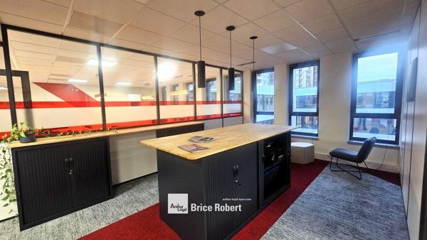 Location bureaux Villeurbanne environnement professionnel accès multimodal