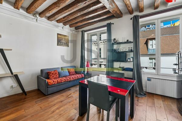 PARIS 2eme - SENTIER / CLERY - GRAND STUDIO AVEC MEZZANINE - 28 M2