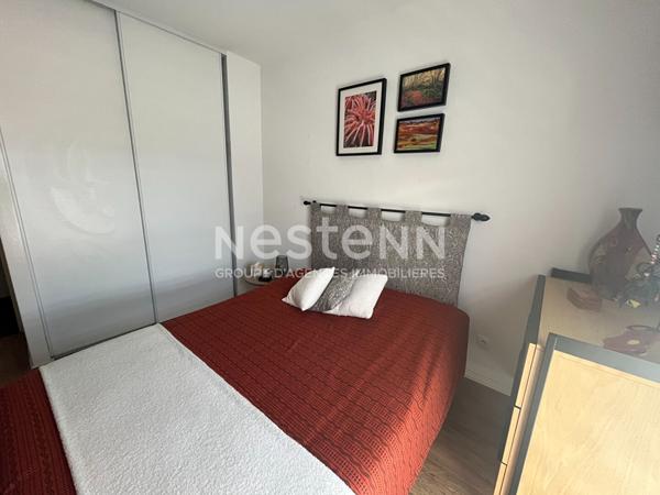 Haute-Indre, Appartement 2 pièces, balcon + stationnement sécurisé