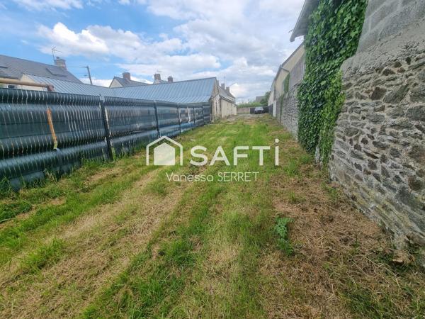 Terrain constructible de 1483 m² en plein cœur du Molay-Littry