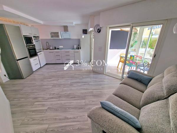 Rez de jardin 4 pièce(s) 3 chambre(s) 60 m²