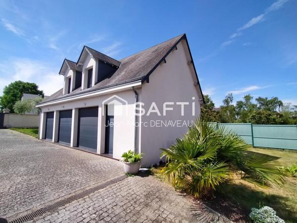Rare, très spacieuse maison d'architecte , piscine intérieure