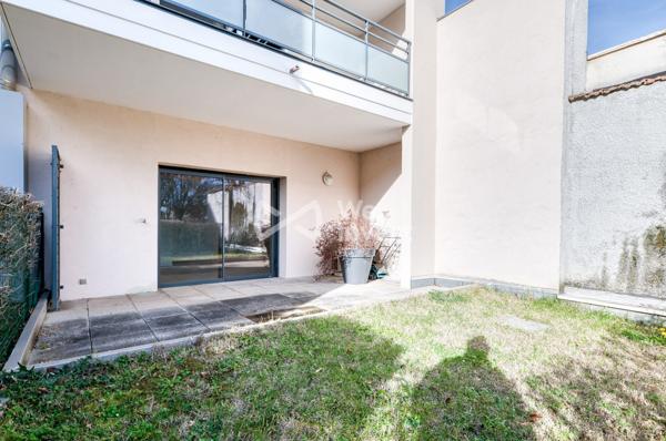 Genas Centre – T3 avec jardin – Parking – Possibilité local professionnel