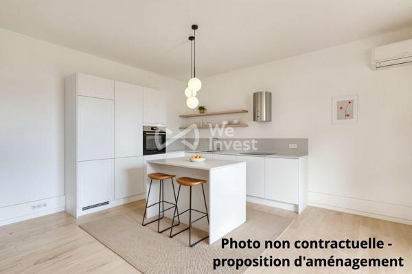 Genas Centre – T3 avec jardin – Parking – Possibilité local professionnel