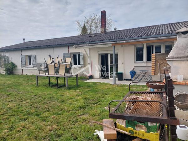 MAISON DE 223m² 6 CHAMBRES AVEC HANGAR OUVERT DE 400m² ET 800M2 CONSTRUCTIBLES