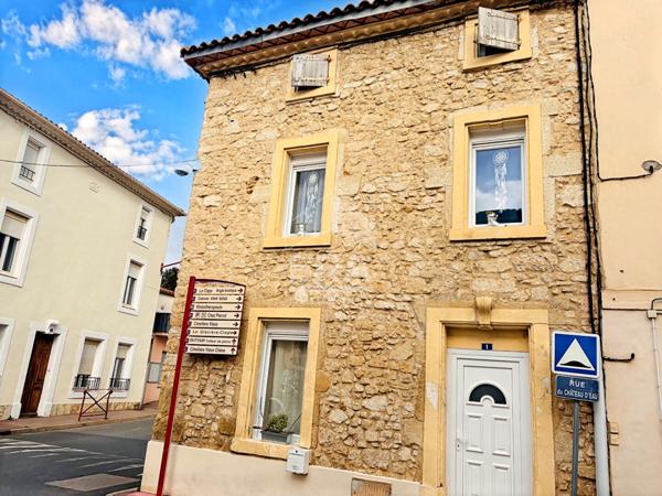 Maison de ville en pierre - Vinassan 4 pièce(s) 95.73 m2