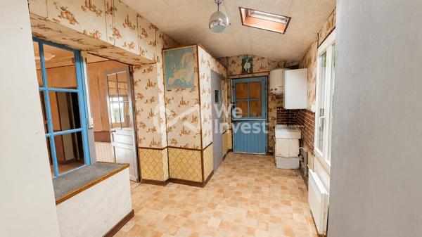 Maison à rénover, fort potentiel, plein coeur de teloché