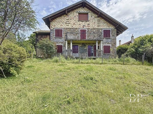 Maison à vendre 5 pièces, 153 m3 habitables et 263 m2 de surface totale, LUCINGES (74), Terrain de 3100 m2