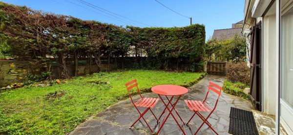 Quartier Jardin Parisien – Rez-de-jardin de 5 pièces traversant avec terrasse, jardin et box