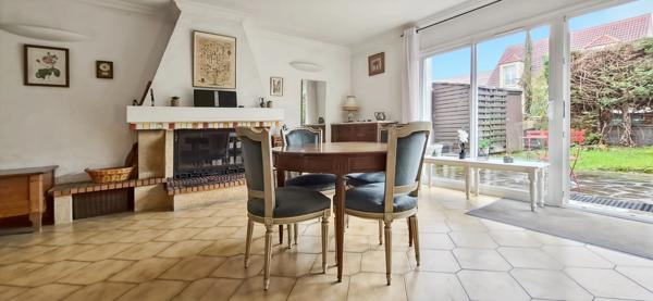 Quartier Jardin Parisien – Rez-de-jardin de 5 pièces traversant avec terrasse, jardin et box