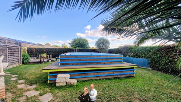 Maison de plain-pied de 2011 avec dépendance, piscine (2021), double garage – Terrain 1 240 m² – Quartier résidentiel très calme à Faugerolles