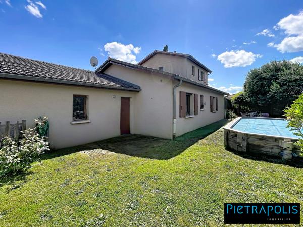 Maison familiale 125 m² - 6 pièces - Véranda - Garage double