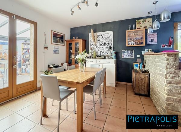 Maison familiale 125 m² - 6 pièces - Véranda - Garage double