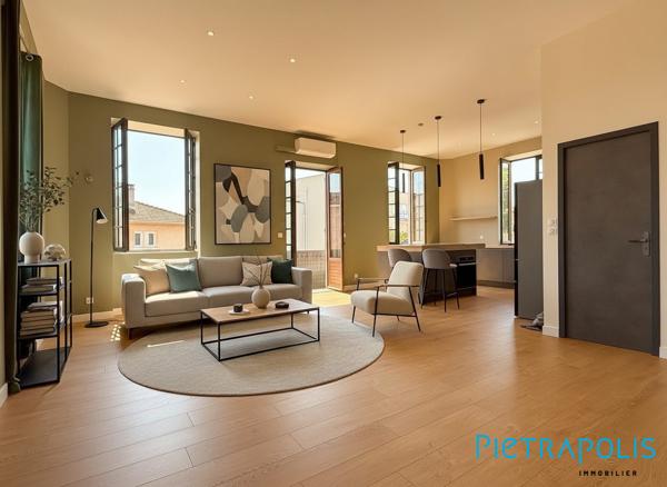 DUPLEX RENOVE AVEC BALCON SATHONAY CAMP