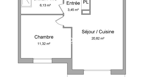 Location Appartement 2 pièces 41.72 m² - Angresse 40150