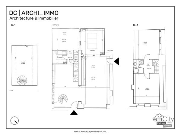 Local Commercial 7 pièces - 152 m² Exclusivité efficity