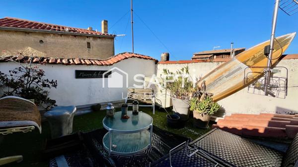 Appartement de charme, toit-terrasse, coeur de ville