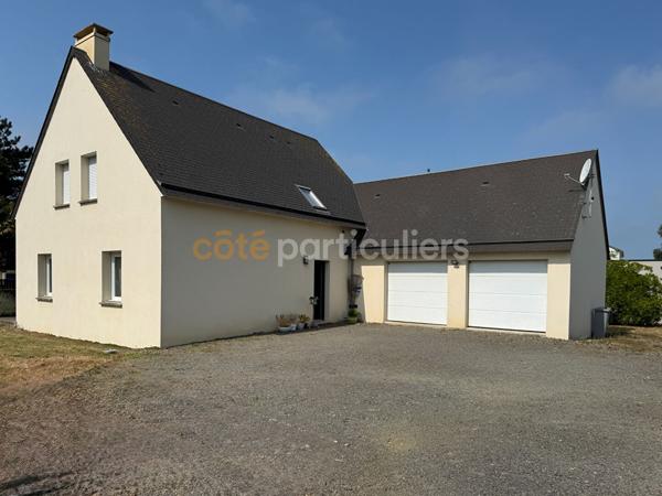 Vente
                Maison144 m² - 6 Pièces -
                    BREVILLE SUR MER (50290)