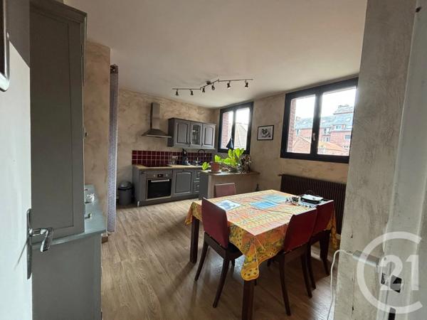 Appartement F3 à vendre  3 pièces - 98 m 2   AMIENS  - 80