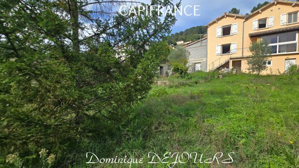 Ardèche, St Sauveur de Montagut, maison de 74m², 3 chambres, garage, caves, terrain 500m². Exposition sud, vue dégagée.