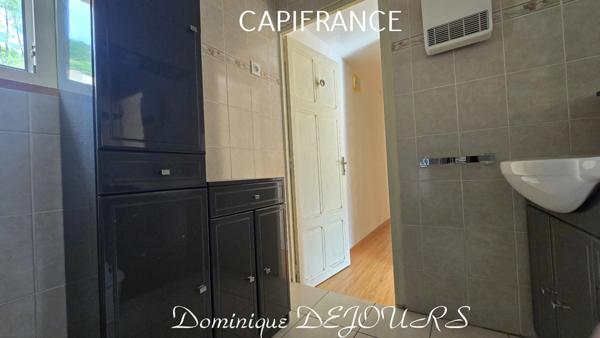 Ardèche, St Sauveur de Montagut, maison de 74m², 3 chambres, garage, caves, terrain 500m². Exposition sud, vue dégagée.