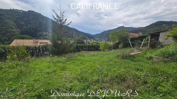 Ardèche, St Sauveur de Montagut, maison de 74m², 3 chambres, garage, caves, terrain 500m². Exposition sud, vue dégagée.
