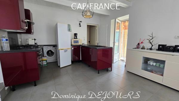 Ardèche, St Sauveur de Montagut, maison de 74m², 3 chambres, garage, caves, terrain 500m². Exposition sud, vue dégagée.