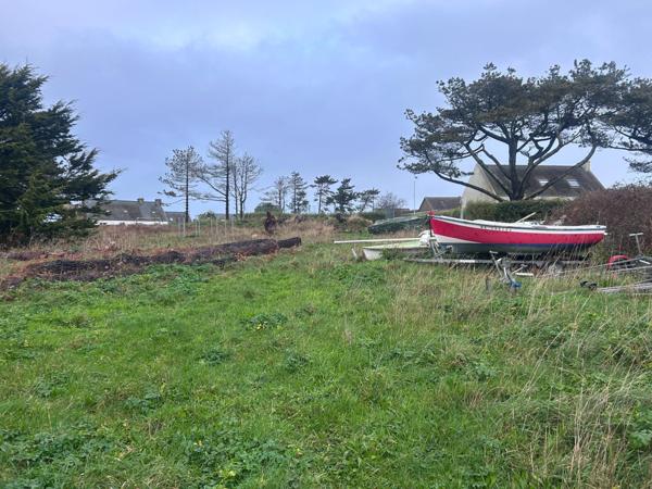 Terrain constructible a viabiliser vue mer