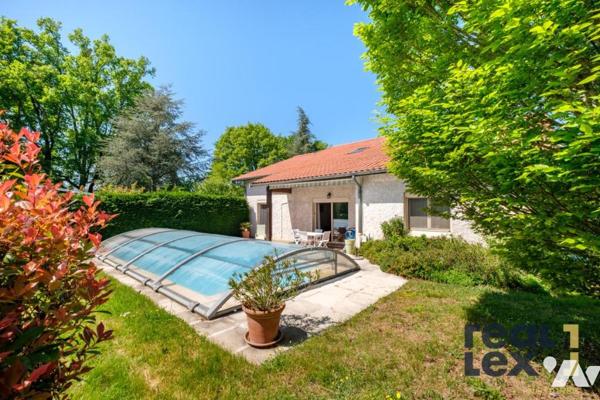 Grézieu-la-Varenne - Maison familiale 132m², 4 chambres, avec piscine 