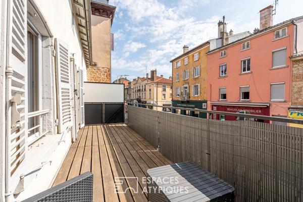Appartement avec terrasse en hypercentre