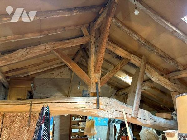 Belle maison en pierre au cœur du village de DAMAZAN. Cinq chambres, véranda, jardin intérieur !