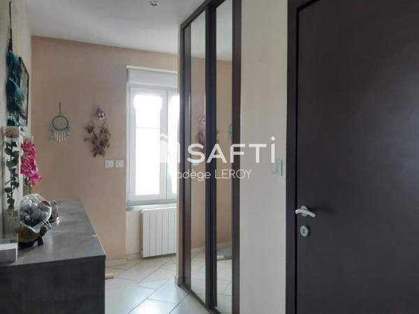 Appartement 2 chambres avec parcelle de terrain