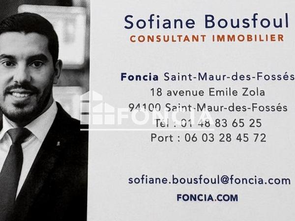 À vendre Appartement 3 pièces 58.83 m² - Joinville-le-pont 94340