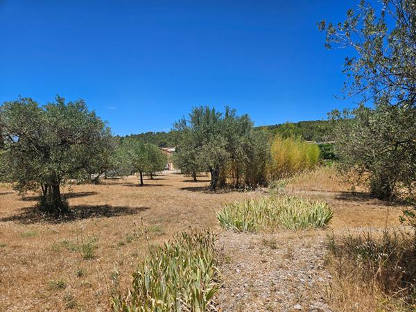 Terrain magnifique, plat et constructible de 1229 m2 sur Tavernes.