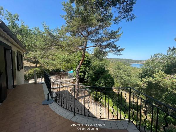 Maison avec vue et accès au lac d'Esparron de Verdon