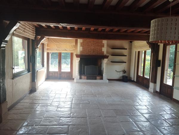 Chaumière , belle construction normande à Cauville Sur Mer 7 pièces