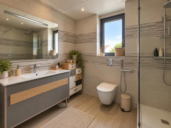 PROPRIETE EN CENTRE DE VILLAGE 9 PIECES 6 CHAMBRES PATIO INTERIEUR ARBORE GARAGES