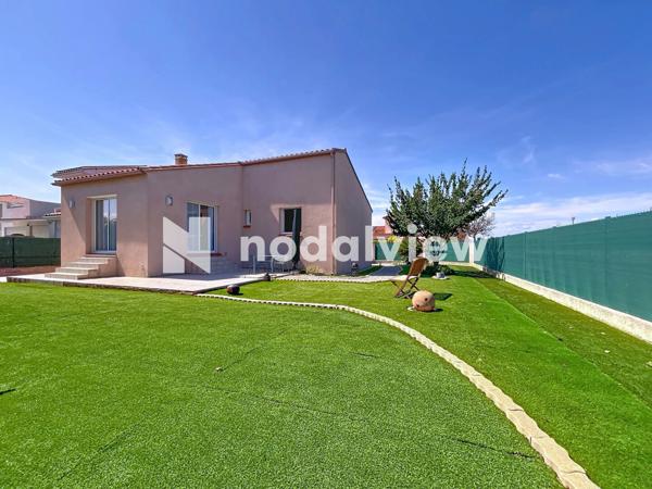 Torreilles - Maison de plain pied 3 pièces jardin garage