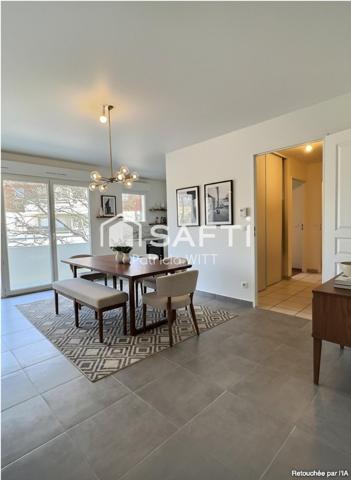 Chef Lieu - Vétraz-Monthoux (74100) – Charmant T2 avec terrasse et box en sous-sol