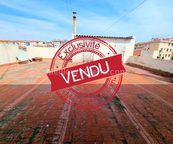  Maison T4 avec 3 terrasses 1 cour et 1 garage !