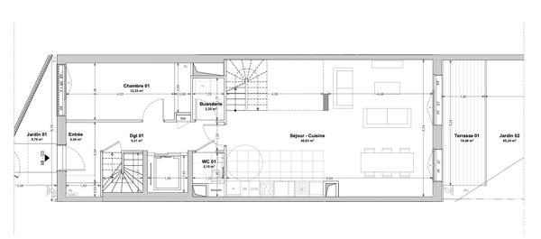 Maison à vendre 6 pièces 187 m² La Rochelle